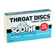 Soothe Throat Discs